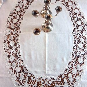1930s Linen Tabletop