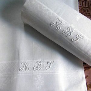 ABS Monogrammed Napkins