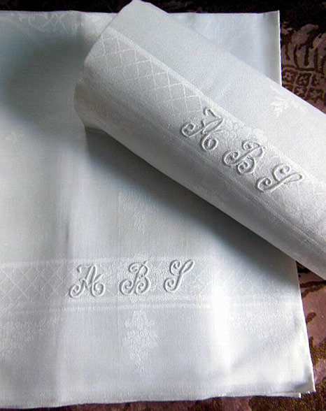 ABS Monogrammed Napkins