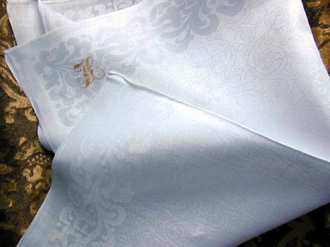 H Monogrammed Napkins