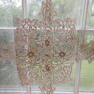 Lace Medallion Panel