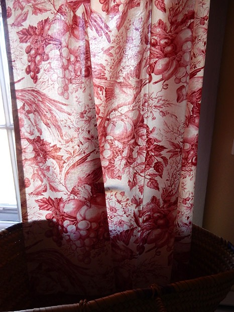 Raspberry Pink Toile