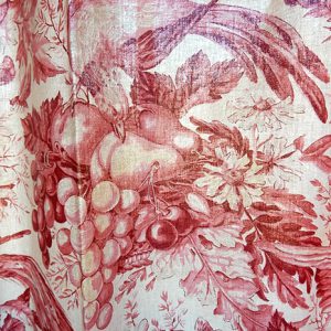 Raspberry Pink Toile