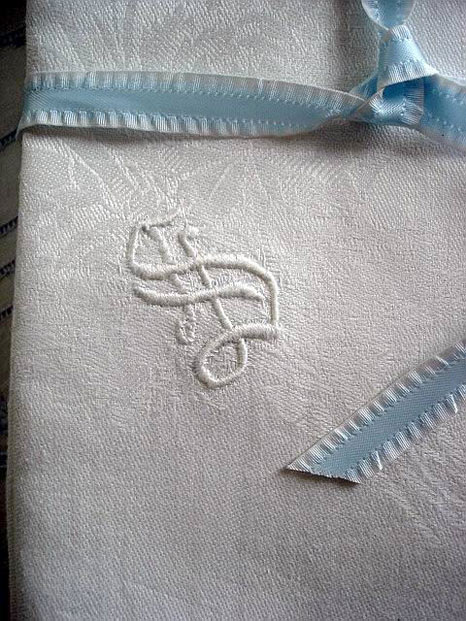 S Monogrammed Napkins