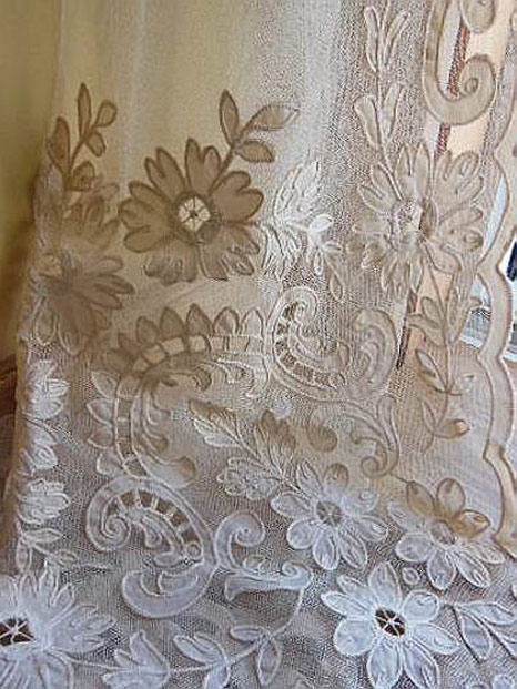 Tambour Lace Curtains