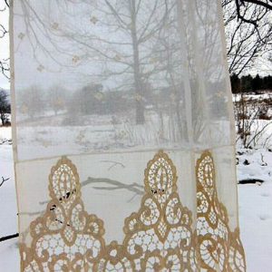 Vintage Curtain Panel