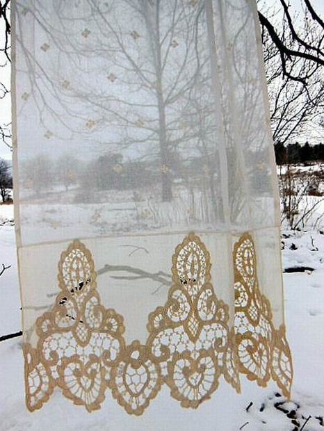 Vintage Curtain Panel