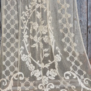 Irish Crochet Curtain